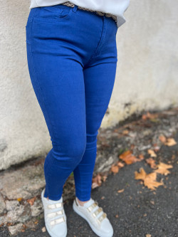Pantalon GWLADYS bleu roi