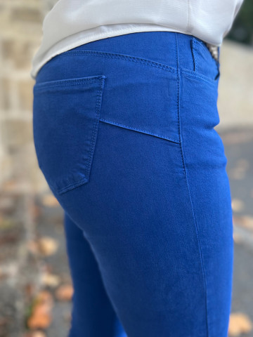 Pantalon GWLADYS bleu roi