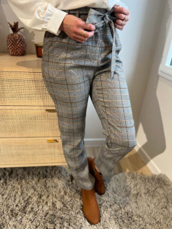 Pantalon carreaux CALLY