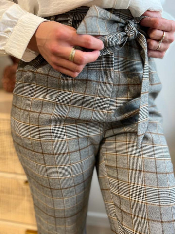 Pantalon carreaux CALLY