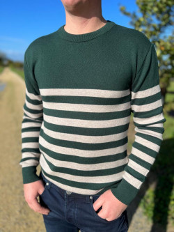 Pull rayé LEANDRE