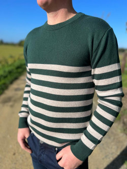 Pull rayé LEANDRE