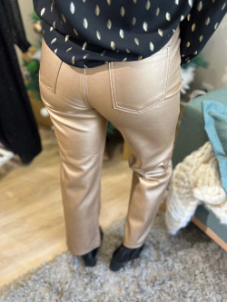 Pantalon enduit ROSALIE