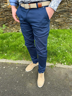 Pantalon LUCIEN bleu gitane