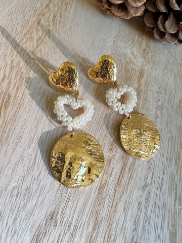Boucles d'oreilles COEUR