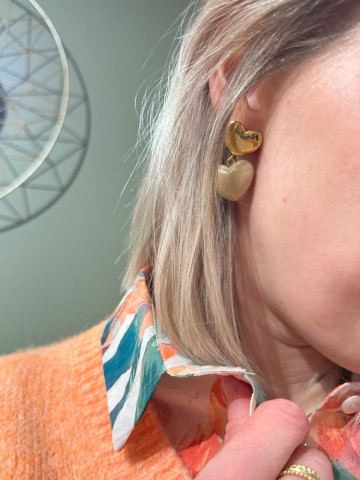 Boucles d'oreilles COEUR