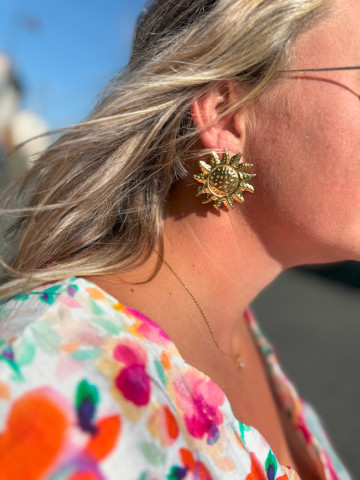 Boucles d'oreilles SOLEIL