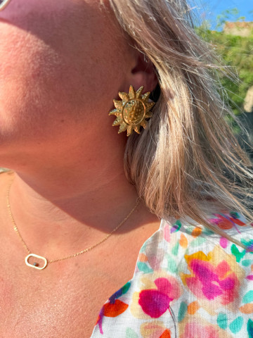 Boucles d'oreilles SOLEIL