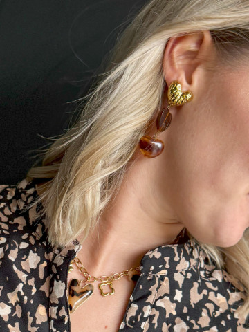 BOUCLES D'OREILLES LOVE