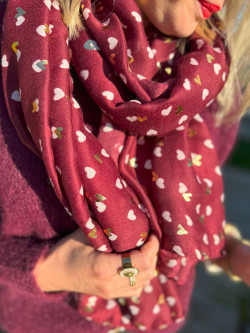 Foulard COEUR