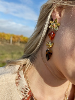 Boucles d'oreilles COLOMBE