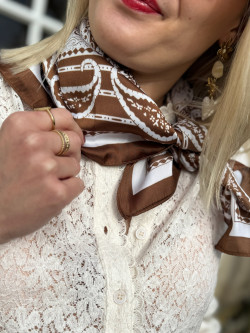 Carré de soie ARABESQUE