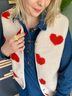 Sans manches LOVE - Mère & fille