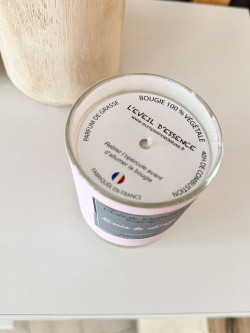 Bougie ECRIN DE LINGE - Collier