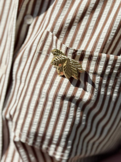 Broche FEUILLE