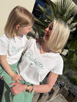 T-shirt BICHETTE - Mère & Fille