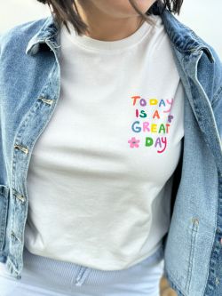 T-shirt GREAT DAY - Mère & Fille