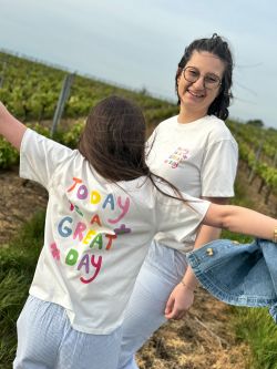 T-shirt GREAT DAY - Mère & Fille