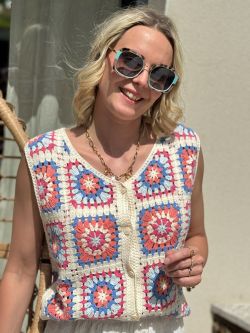 Top crochet FABIENNE