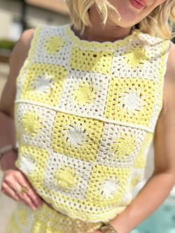 Top crochet JEANNE