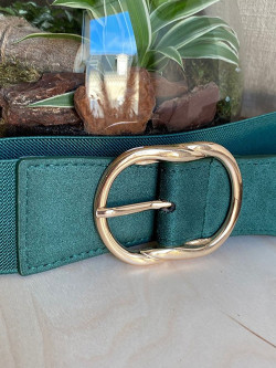 CEINTURE BROOKE VERT SAPIN